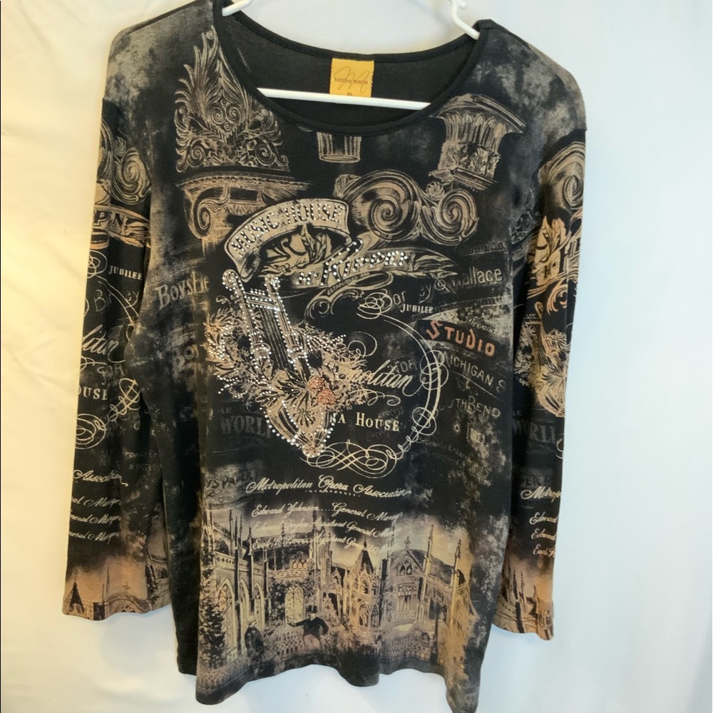Cotton long sleeve shirt